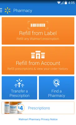 Walmart android App screenshot 1