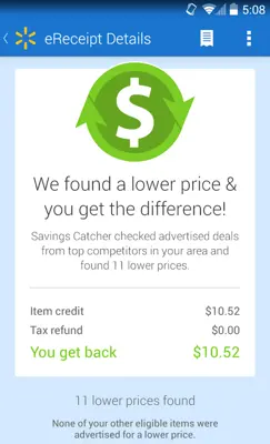 Walmart android App screenshot 3